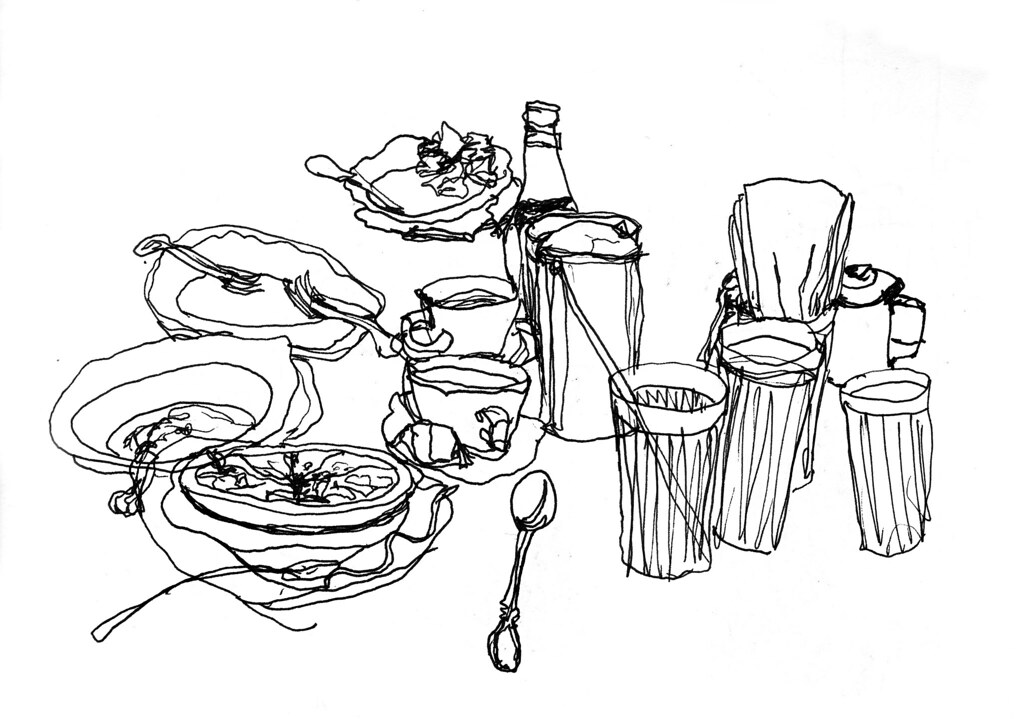 Original Still Life Drawing